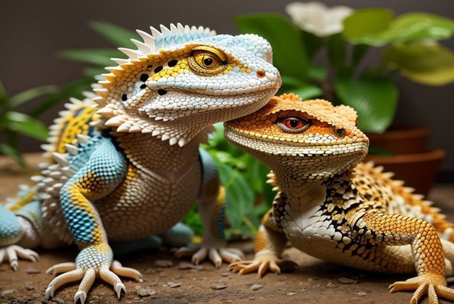Leopard Gecko vs. Bearded Dragon