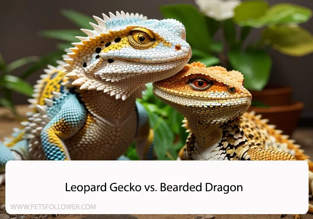 Leopard Gecko vs. Bearded Dragon