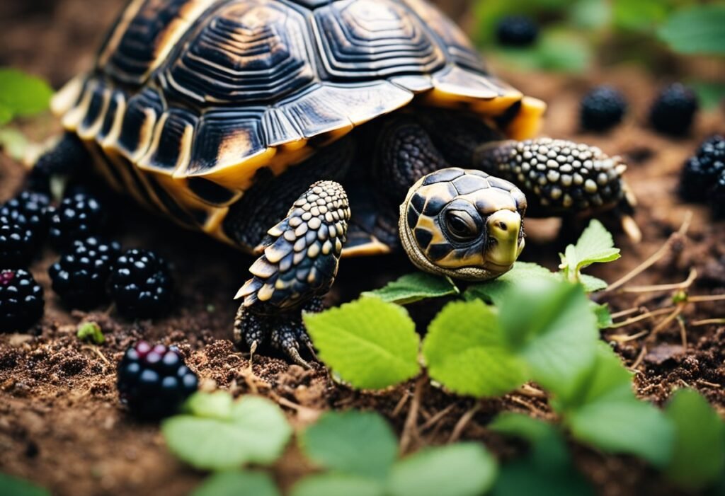 Can Tortoises Eat Blackberries