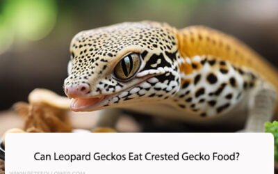 Can Leopard Geckos Eat Crested Gecko Food?