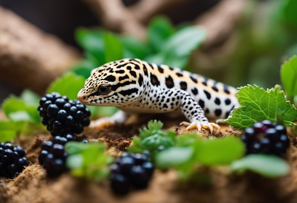 Can Leopard Geckos Eat Blackberries