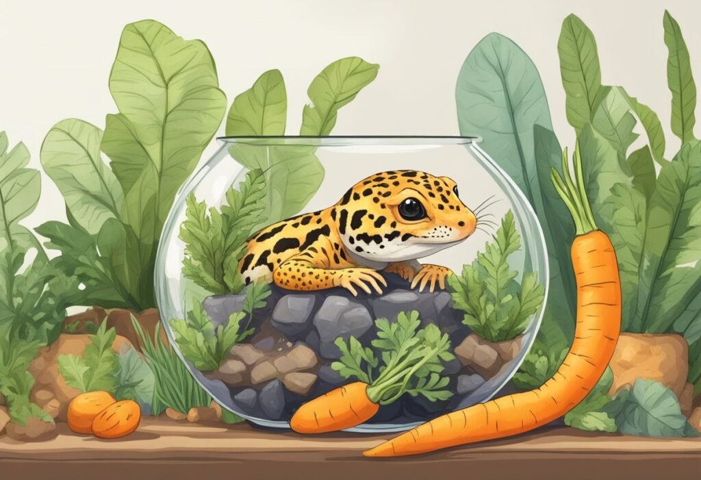 Can Leopard Geckos Eat Carrots