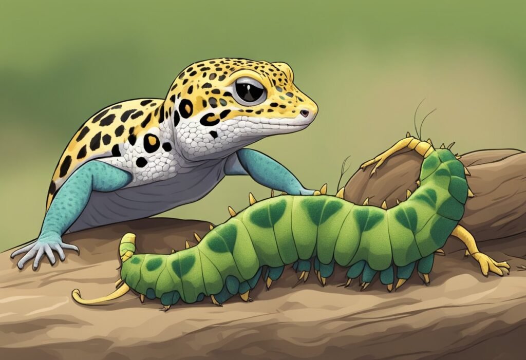 Can Leopard Geckos Eat Caterpillars