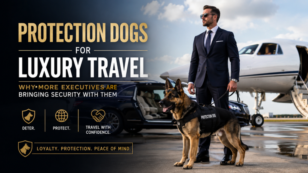 Protection Dogs for Luxury Travel